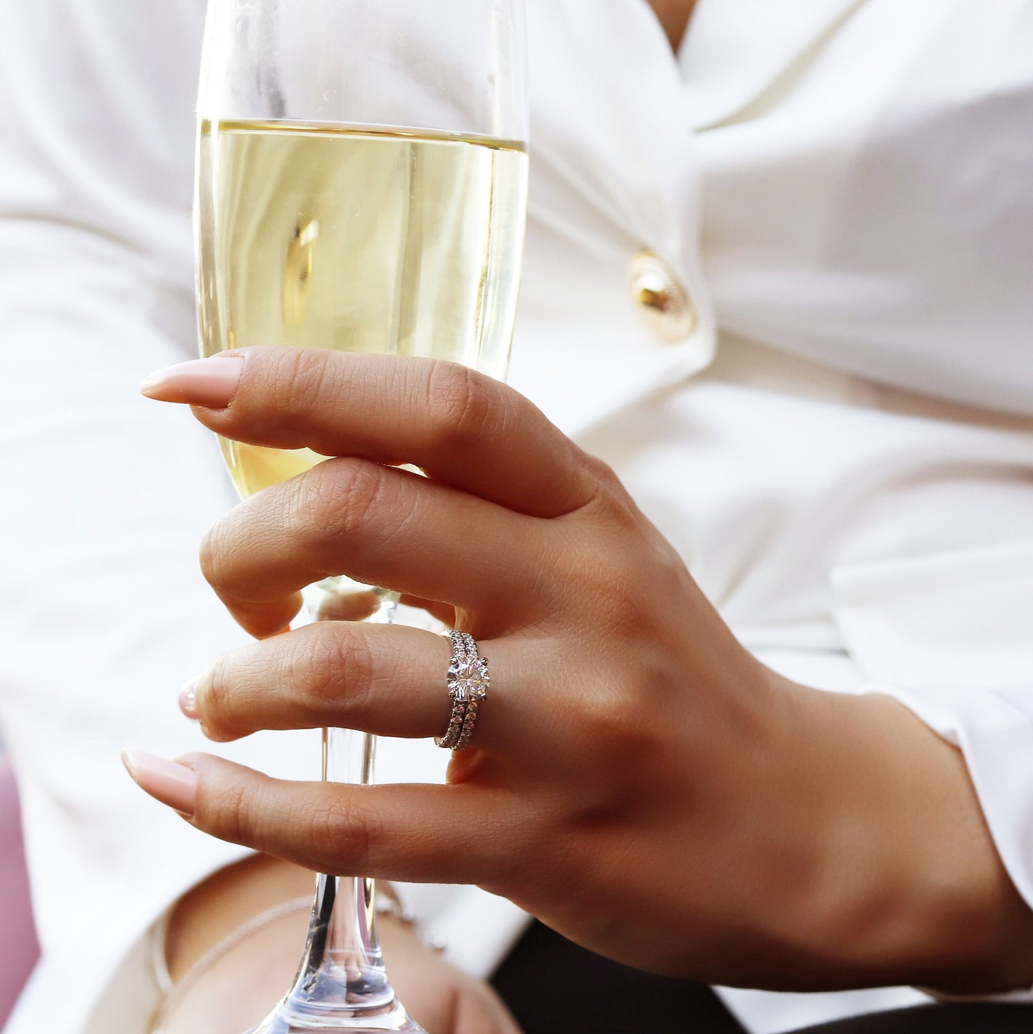 Victoria - Sterling Silver Engagement Ring | Promise Ring for women | Anniversary Ring in US sizes | High Quality!