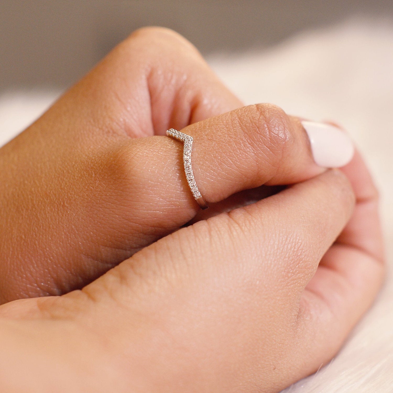 Bridget - Love Infinity Ring, Stacking Ring, Sterling Silver, Bridesmaids Ring rings, Stacking rings, Silver rings