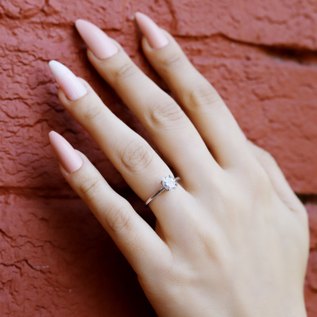 Isabella  - Sterling Silver Engagement Ring | Promise Ring for women | Anniversary Ring in US UK sizes | High Quality!