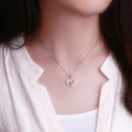 Brook - Delicate Two Tone Double Heart Necklaces •Link Chain • Choker Necklace, Satellite Necklace