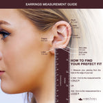 AJJ small gold huggie hoop earrings with cubic zirconia pavé, minimalist sterling silver design, perfect for everyday wear
