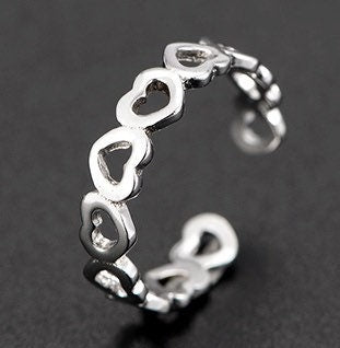 Sterling Silver Tiny Sweet Heart ring, Silver rings, rings, Stacking rings, Sterling silver rings, Heart ring