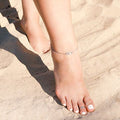 Moana - Simple Infinity Style Anklet, Gold Anklets, Silver Anklets, Anklets for Women