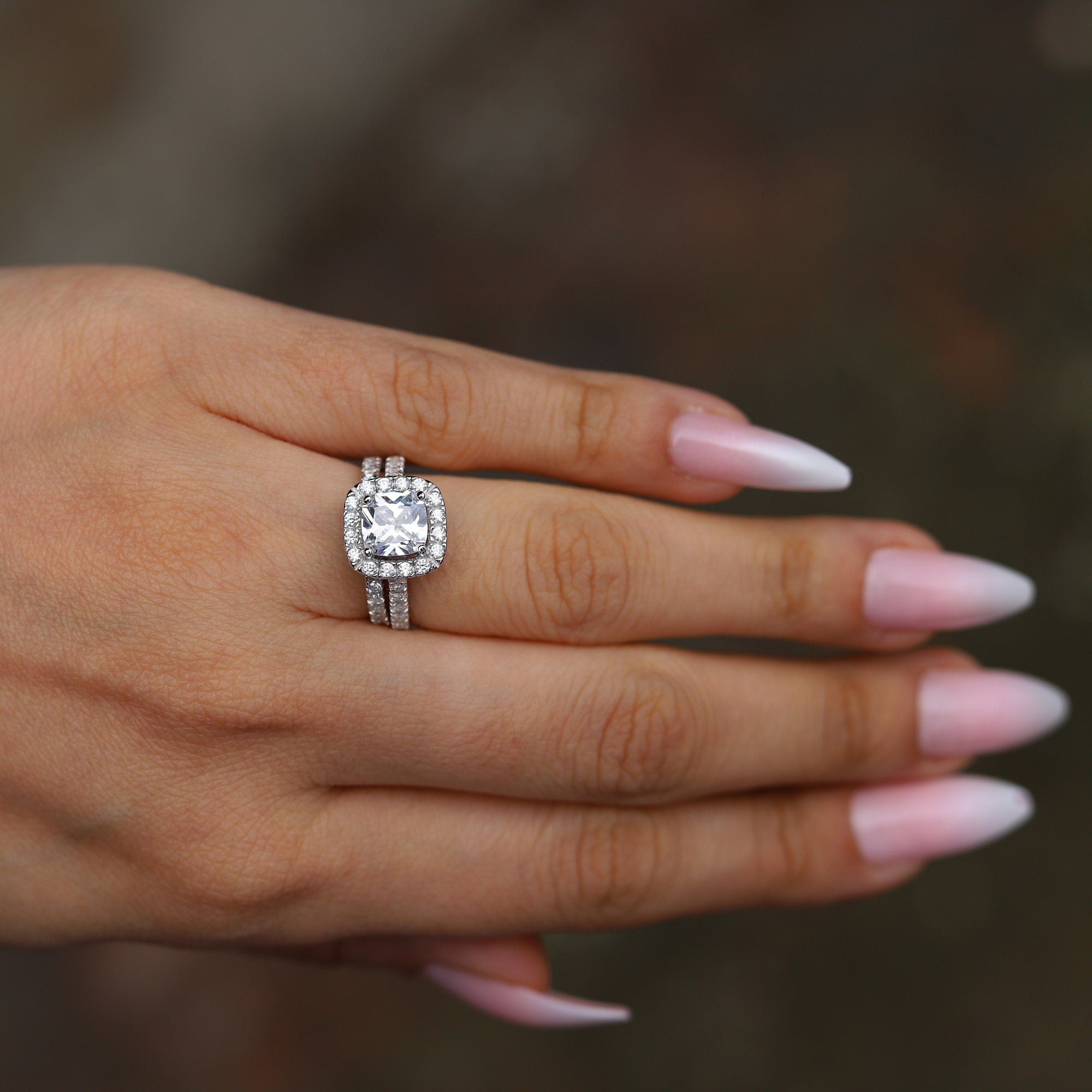 Thea - Promise Rings | Sterling Silver Engagement Ring | Promise Ring for women | Anniversary Ring in US sizes | High Quality!