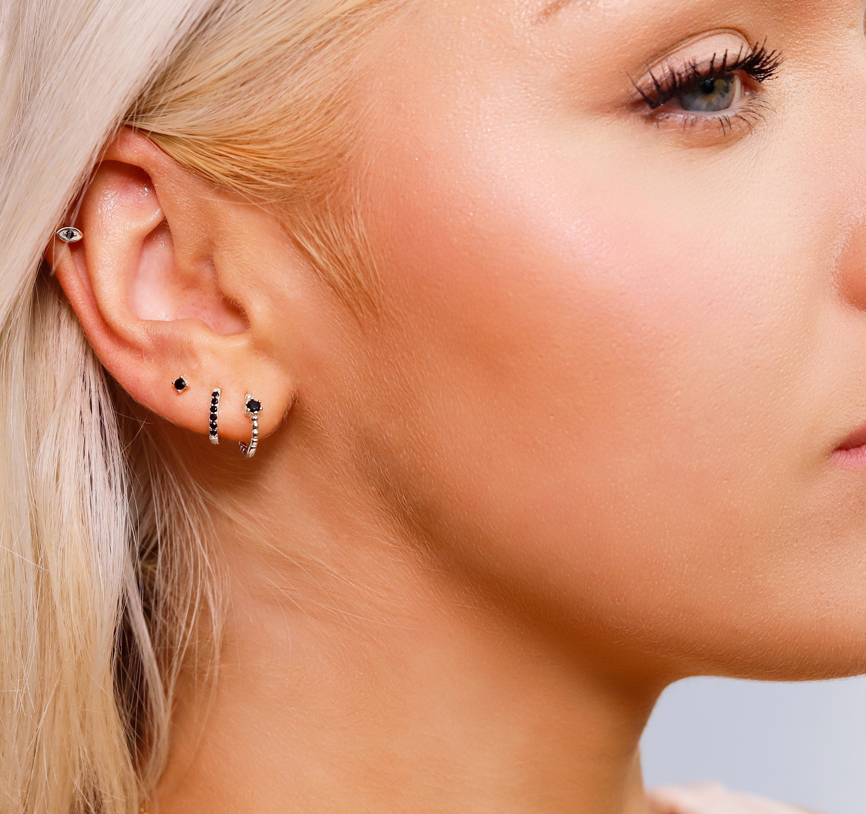 Minimalist Huggie Hoops • small hoop earrings • Gold hoop earrings • dainty hoops • silver hoops • huggie hoop earrings